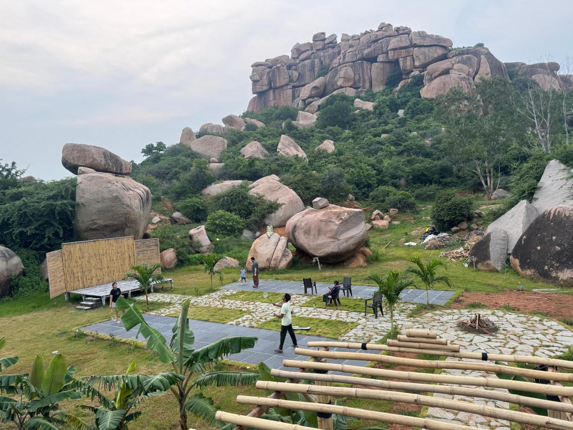 Hill Stone View Hampi Hotell Exteriör bild